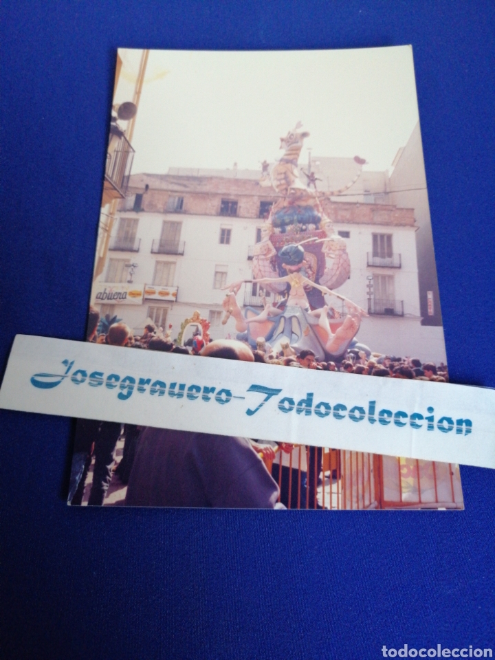 Antique Photography: FALLA PLAZA DEL PILAR A&Ntilde;O 1992 FOTOGRAFIA