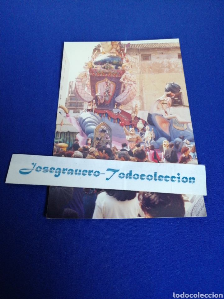 Antique Photography: FALLA PLAZA DEL PILAR A&Ntilde;O 1992 FOTOGRAFIA