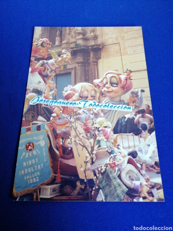 Antique Photography: FALLA PLAZA DEL PILAR INFANTIL A&Ntilde;O 1992 NINOT INDULTADO PRIMER PREMIO FOTOGRAFIA