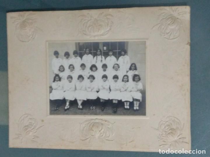 Antique Photography: FOTO ANTIGUA GRUPO NI&Ntilde;AS. Sin nombre fot&oacute;grafo.