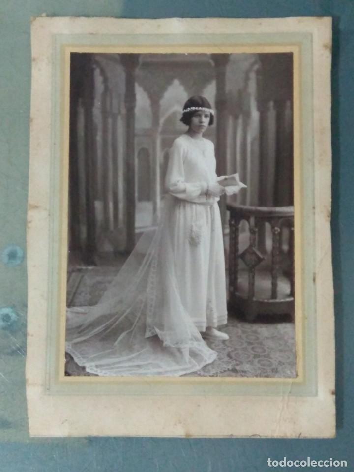Antique Photography: FOTO ESTUDIO ANTIGUA PRIMERA COMUNI&Oacute;N. Sin nombre fot&oacute;grafo.
