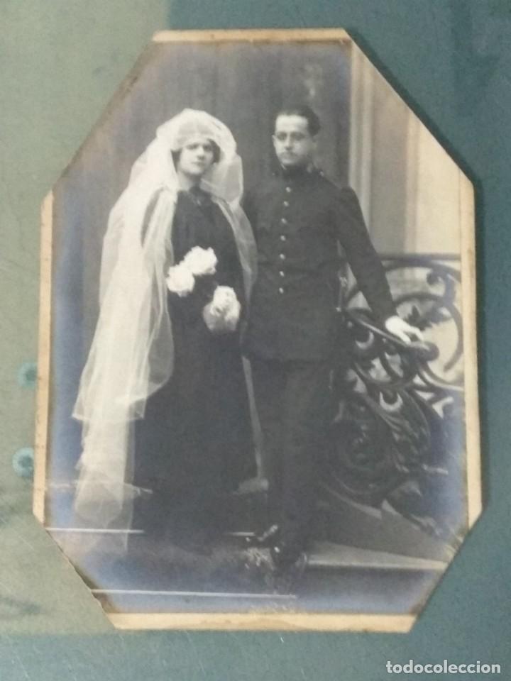 Antique Photography: FOTO ESTUDIO ANTIGUA BODA, MILITAR. Sin nombre fot&oacute;grafo.