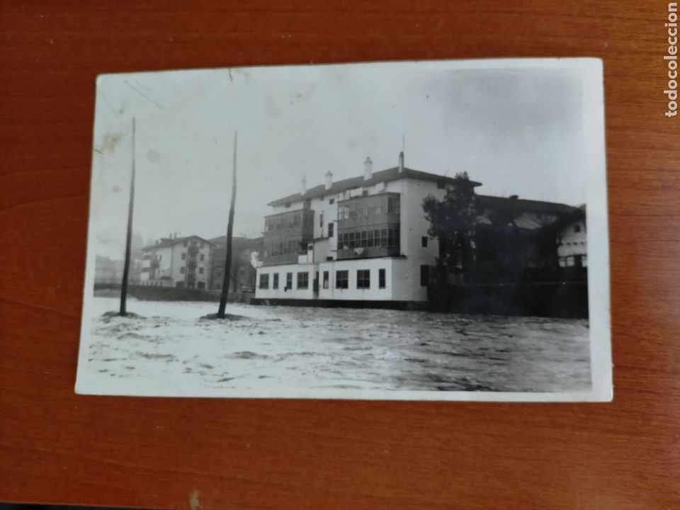 Fotografia antiga: Fotograf&iacute;a de de 1983 de Inundaciones de Llodio