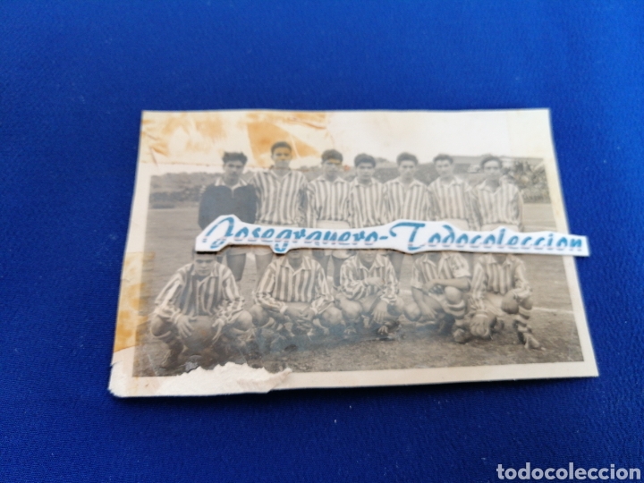 Fotograf&iacute;a antigua: EQUIPO DE FUTBOL FOTOGRAFIA ANTIGUA