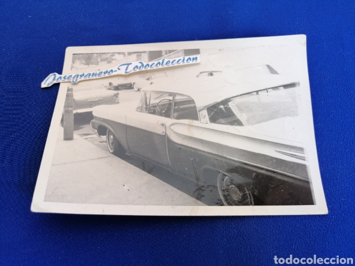 Fotograf&iacute;a antigua: COCHE AMERICANO FOTOGRAFIA A&Ntilde;O 1966