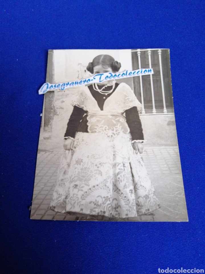 Fotografia antica: VALENCIANA NI&Ntilde;A CON TRAJE REGIONAL FOTOGRAFIA