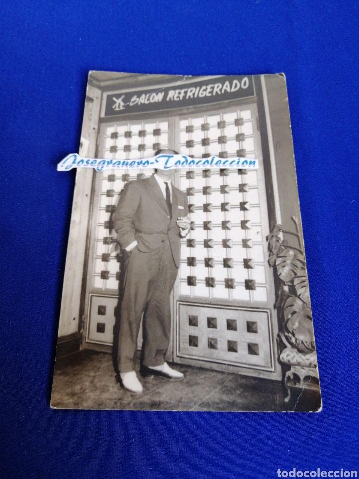 Photographie ancienne: MOLINO ROJO SALA FOTOGRAFIA CON SELLO FOT&Oacute;GRAFO