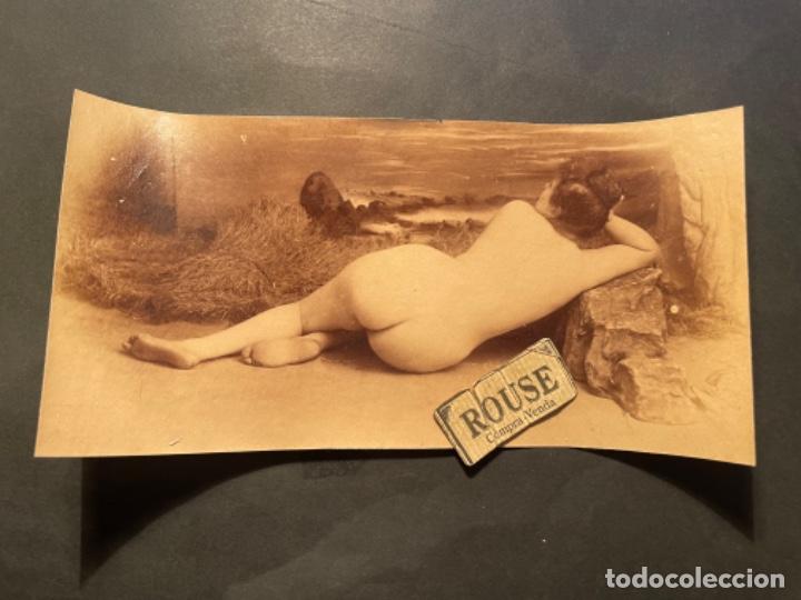 Antique Photography: (M) ANTIGUA FOTOGRAFIA ALBUMINA EROTICA ULTIMO TERCIO S. XIX - ORIGINAL DE LA EPOCA -
