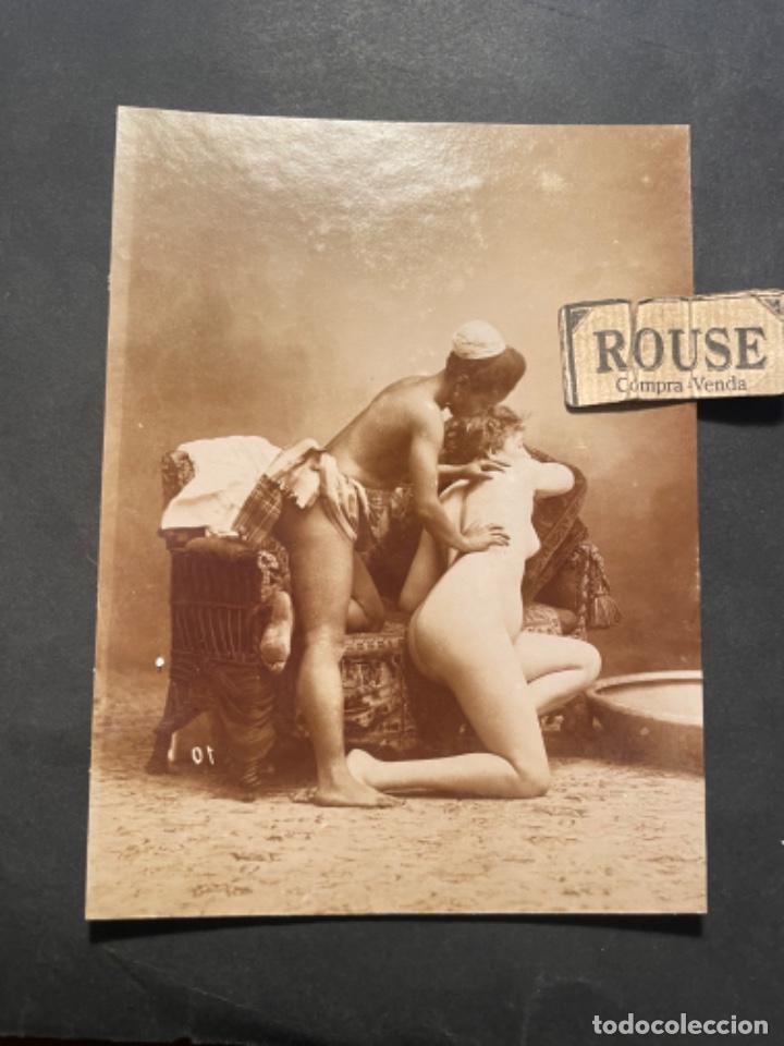 Fotografia antica: (M) ANTIGUA FOTOGRAFIA ALBUMINA EROTICA ULTIMO TERCIO S. XIX - ORIGINAL DE LA EPOCA -