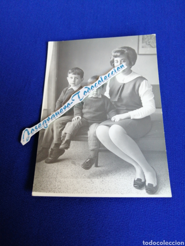 Alte Fotografie: MODELOS MADRE CON HIJOS FOTOGRAFIA ANTIGUA