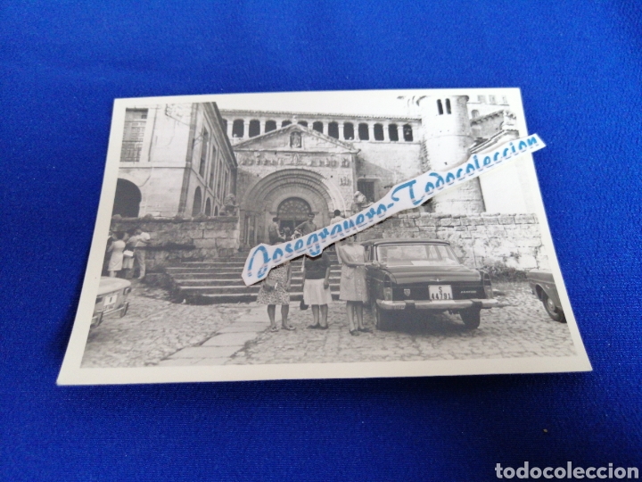 Alte Fotografie: COCHE ANTIGUO FOTOGRAFIA CON MODELOS