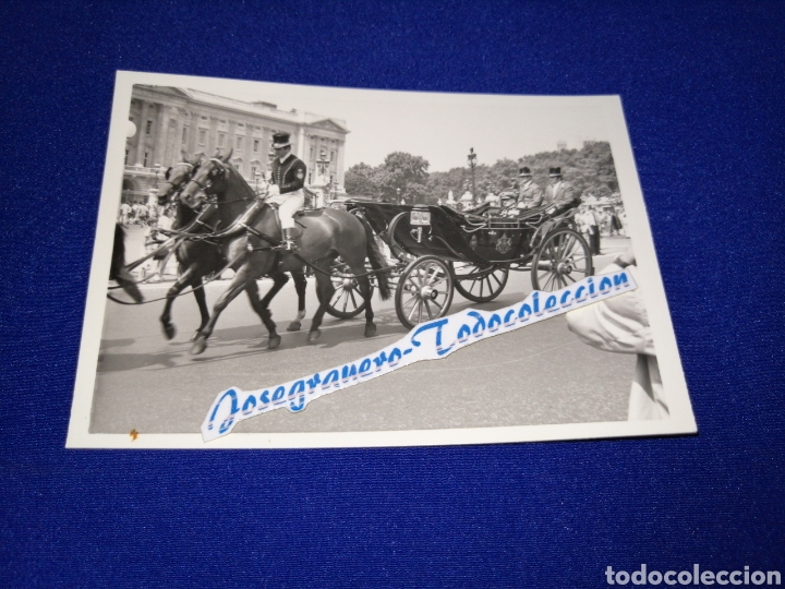 Fotografia antiga: CABALLOS CON CARRUAJE FOTOGRAFIA