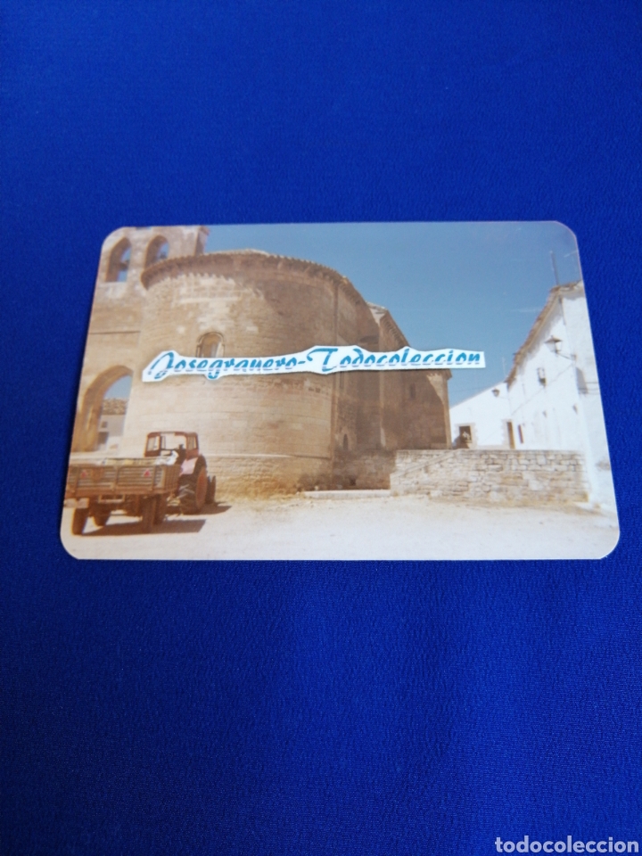 Fotograf&iacute;a antigua: TRACTOR EN PUEBLO FOTOGRAFIA