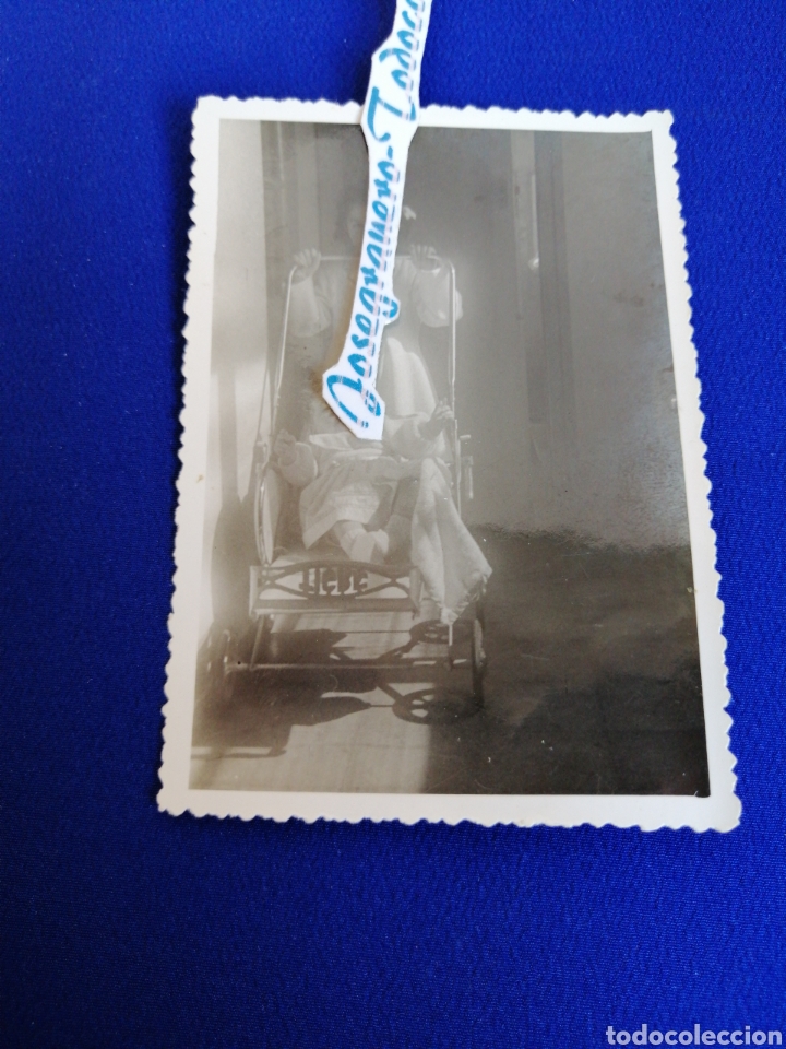 Fotografia antica: NI&Ntilde;AS MODELOS EN CARRITO FOTOGRAFIA