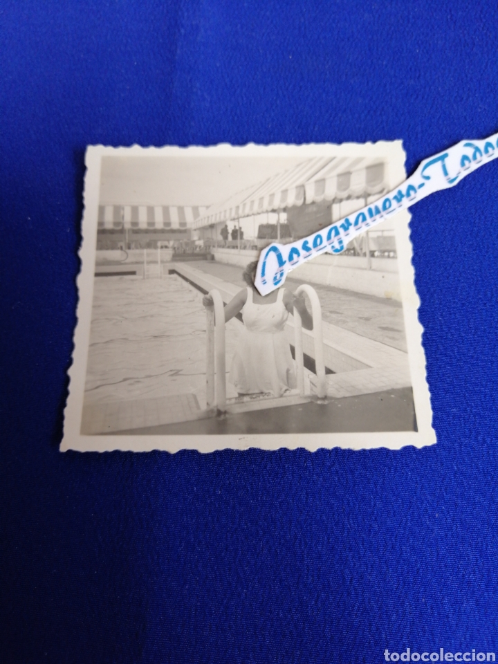 Fotografia antica: MUJER PISCINA MODELO FOTOGRAFIA ANTIGUA A&Ntilde;O 1948
