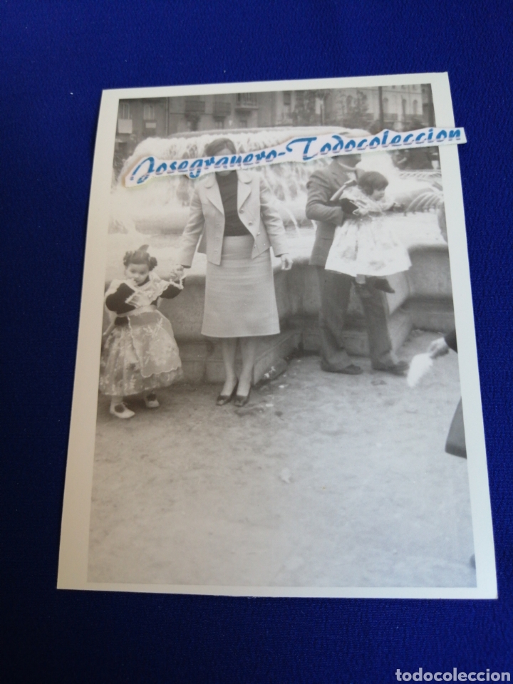 Fotografia antiga: FALLERAS INFANTILES CON MODELOS FOTOGRAFIA ANTIGUA