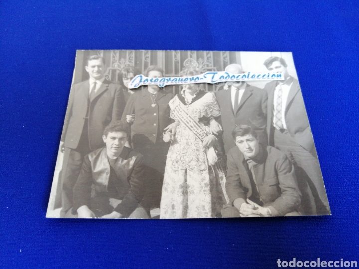 Fotografia antiga: FALLERA CON MODELOS FOTOGRAFIA ANTIGUA