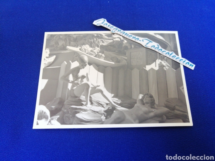 Fotograf&iacute;a antigua: FALLA PLAZA DE LA MERCED A&Ntilde;O 1965 FOTOGRAFIA ANTIGUA