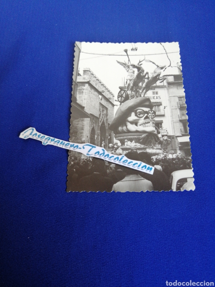 Antique Photography: FALLA PLAZA DOCTOR COLLADO ARTISTA SALVADOR DEBON A&Ntilde;O 1960