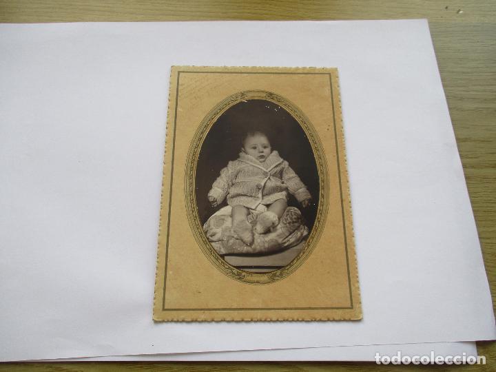 Fotografia antiga: ANTIGUA FOTOGRAF&Iacute;A DE: BEB&Eacute; -1935, ALICANTE- CU&Ntilde;O DE : JEREZ-CON ANOTACIONES