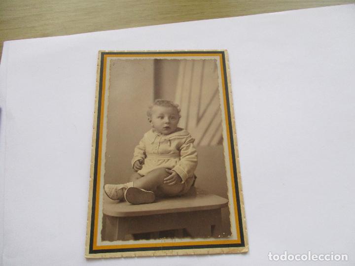 Fotograf&iacute;a antigua: ANTIGUA FOTOGRAF&Iacute;A DE: BEB&Eacute;, 1935-JEREZ, ALICANTE- 15X10.5 CM., (EL CART&Oacute;N)