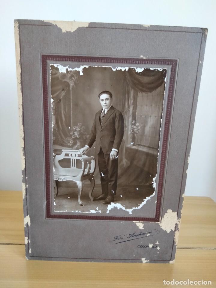 Fotografia antica: ANTIGUO RETRATO A&Ntilde;OS 20-30