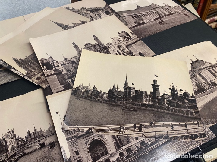 Fotografia antica: 11 ALB&Uacute;MINAS. EXPOSICI&Oacute;N DE PARIS. 1900. EXPOSITION PARIS 1900. FOTO. 20,50 X 26 CM.