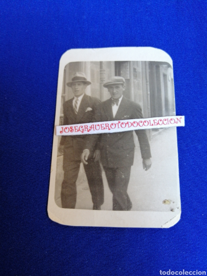 Fotografia antiga: SE&Ntilde;ORES CON SOMBRERO FOTOGRAF&Iacute;A ANTIGUA
