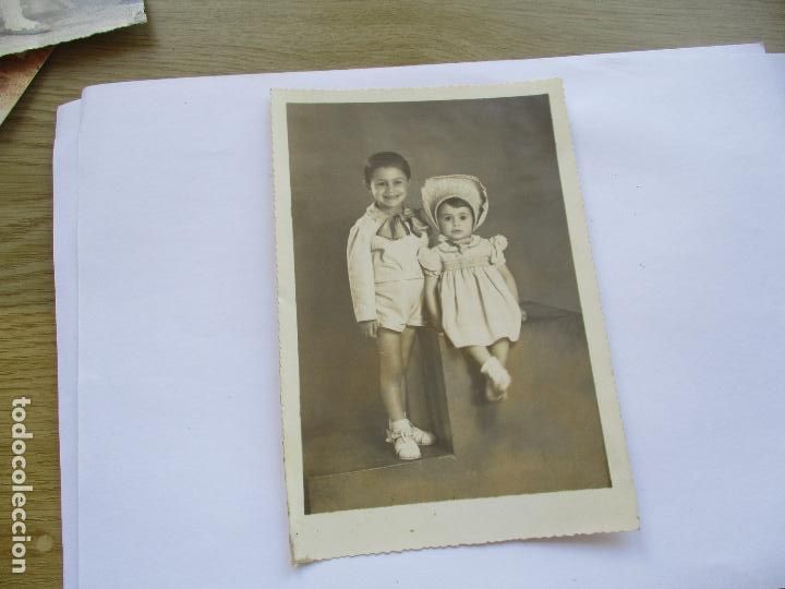 Fotografia antiga: ANTIGUA FOTOGRAF&Iacute;A DE: NI&Ntilde;OS-S/F., NI OTROS DATOS-17.5X11.5 CM.