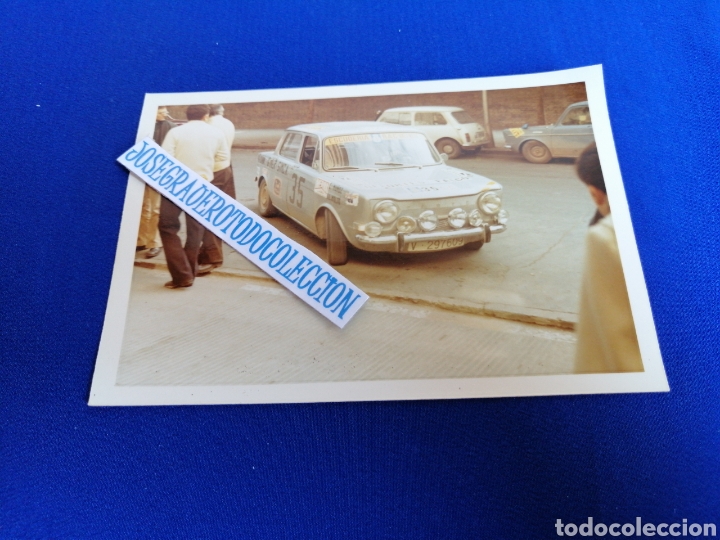 Fotograf&iacute;a antigua: SIMCA RALLYE. - R. A. C. V - FOTOGRAF&Iacute;A