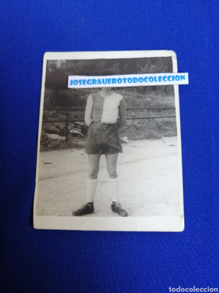 Fotografia antica: FUTBOLISTA FOTOGRAF&Iacute;A ANTIGUA