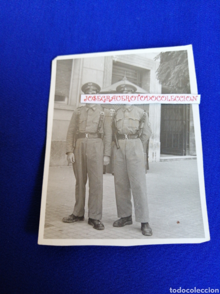 Fotografia antica: POLIC&Iacute;AS MODELOS A&Ntilde;O 1954 FOTOGRAF&Iacute;A