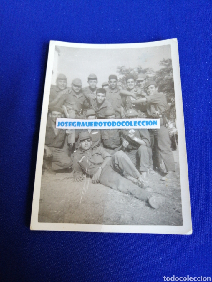 Fotograf&iacute;a antigua: EJ&Eacute;RCITO ESPA&Ntilde;OL SOLDADOS FOTOGRAF&Iacute;A ANTIGUA