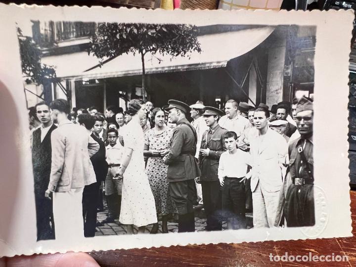 Fotografia antica: ANTIGUA FOTO MILITAR - MEDIDA 14X9 CM -