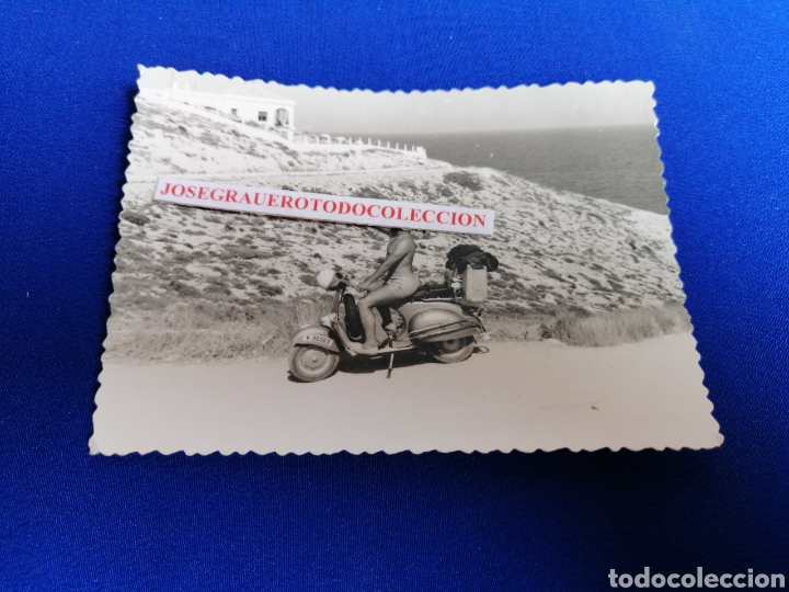 Fotografia antica: MOTOVESPA COSTA BRAVA A&Ntilde;O 1962 FOTOGRAF&Iacute;A ANTIGUA