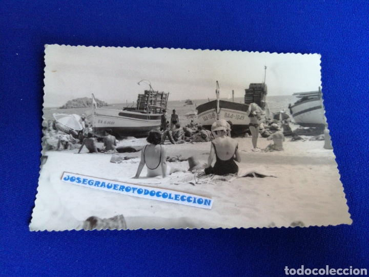 Fotografia antica: TOSA DE MAR COSTA BRAVA A&Ntilde;O 1962 BARCAS PESCA FOTOGRAF&Iacute;A ANTIGUA