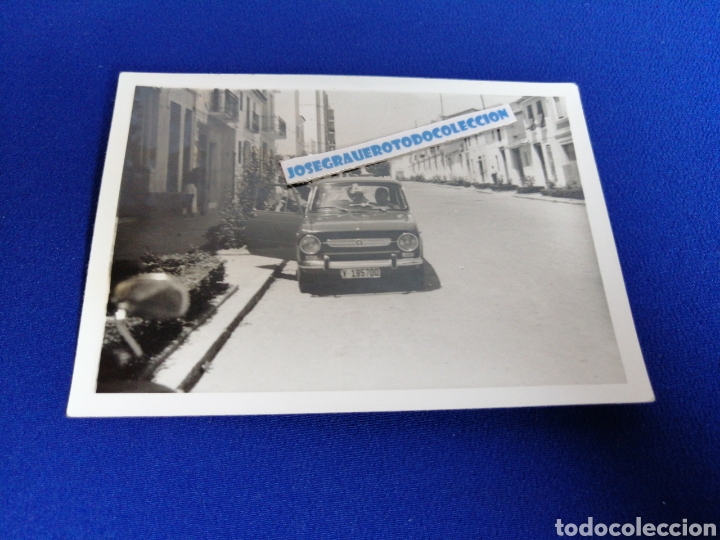 Fotografia antica: SIMCA 1000 COCHE ANTIGUO FOTOGRAF&Iacute;A ANTIGUA