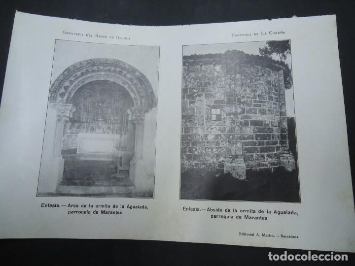 Fotograf&iacute;a antigua: DOCUMENTO FOTOGR&Aacute;FICO ENFESTA ARCO DE LA ERMITA DE LA AGUALADA, PARROQUIA DE MARANTES Y ENFESTA ABSI
