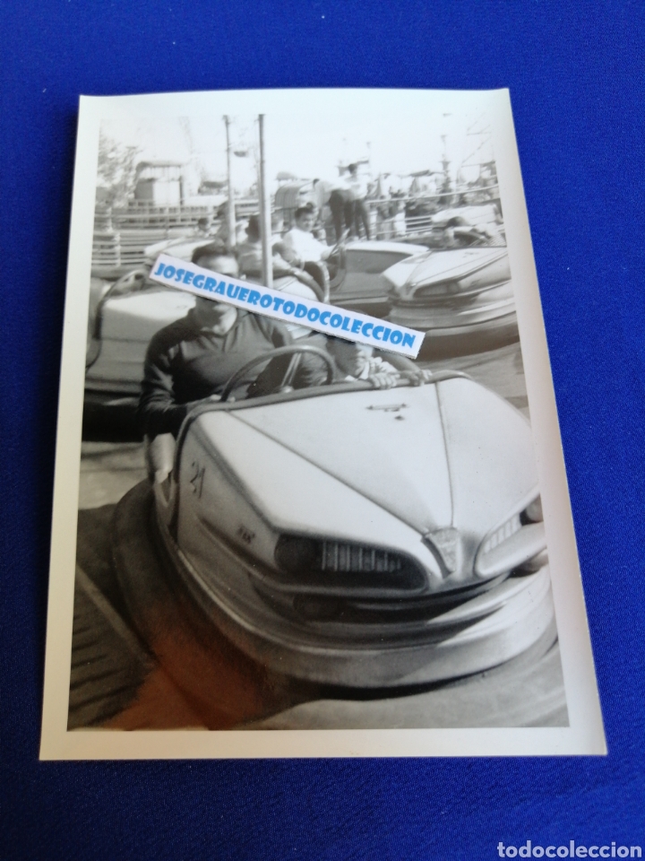 Antique Photography: FERIA PARQUE DE ATRACCIONES AUTOS DE CHOQUE CON MODELOS FOTOGRAF&Iacute;A ANTIGUA