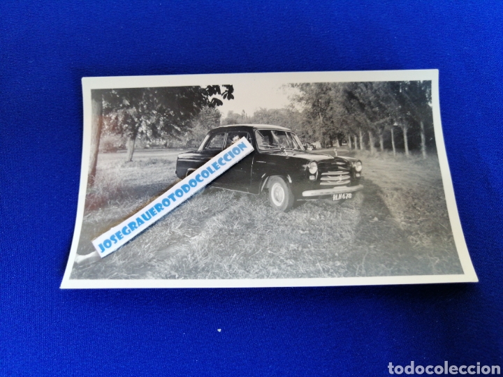 Fotografia antiga: COCHE ANTIGUO FOTOGRAF&Iacute;A