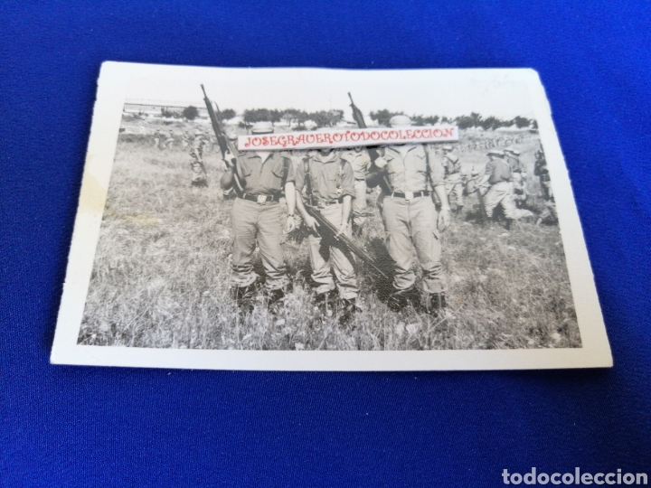 Fotografia antica: MILITARES EJ&Eacute;RCITO ESPA&Ntilde;OL CETME FOTOGRAF&Iacute;A ANTIGUA