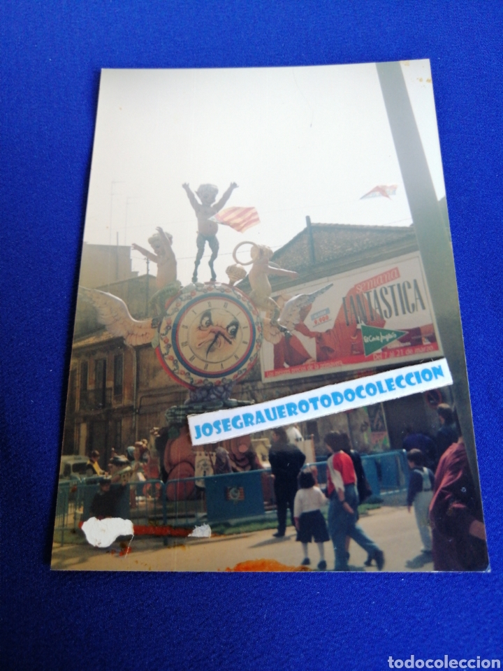 Antique Photography: FALLA CAMINO DE MONCADA A&Ntilde;O 1992 FOTOGRAF&Iacute;A