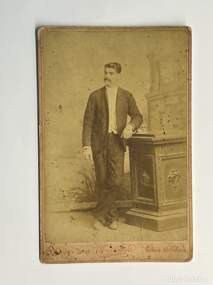 Antique Photography: HABANA, Cuba.. FOTOGRAFO FREDERICKS Y DARIES, FELIX CASTELLOTE. Santanderino (h.1870?)