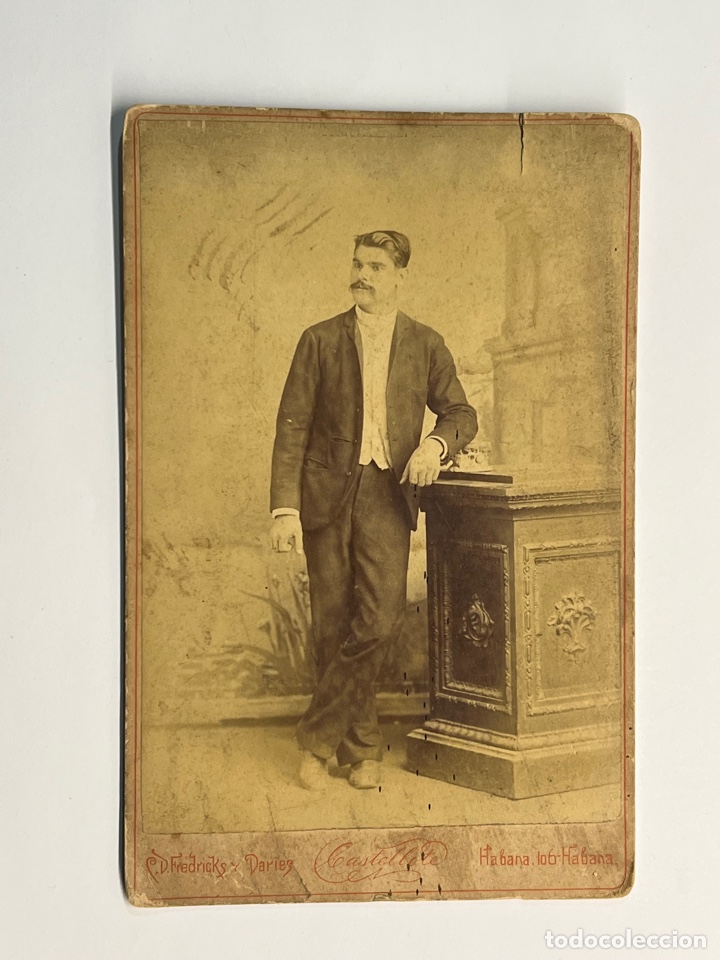 Antique Photography: HABANA, Cuba.. FOTOGRAFO FREDERICKS Y DARIES, FELIX CASTELLOTE. Santanderino (h.1870?)
