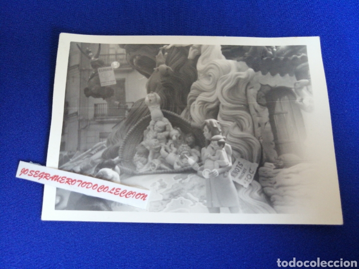 Fotograf&iacute;a antigua: FALLA CONVENTO JERUSALEM MATEM&Aacute;TICO MARZAL A&Ntilde;O 1969 FOTOGRAF&Iacute;A