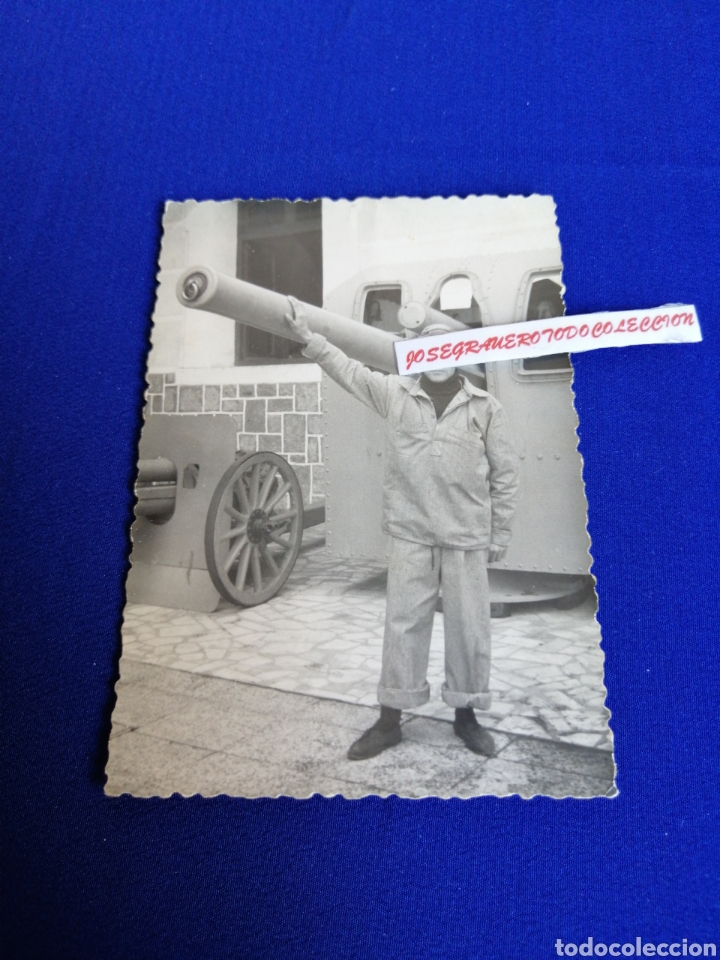 Alte Fotografie: MARINERO EJ&Eacute;RCITO ESPA&Ntilde;OL FOTOGRAF&Iacute;A ANTIGUA