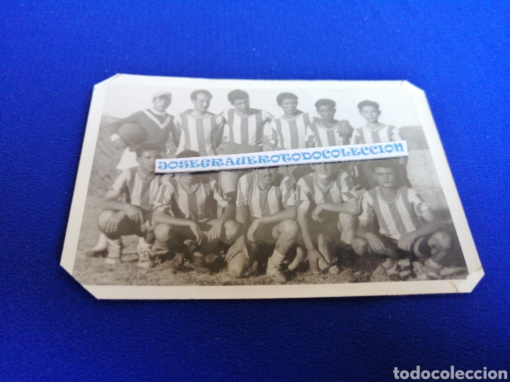 Fotografia antica: FUTBOLISTAS POSANDO FOTOGRAF&Iacute;A ANTIGUA