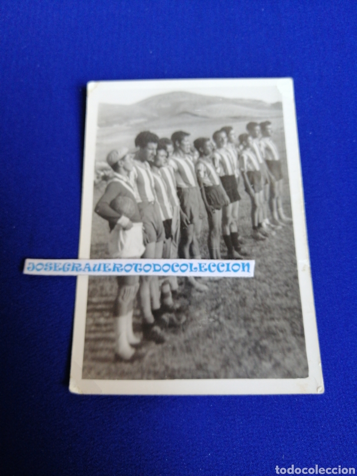 Fotografia antiga: FUTBOLISTAS POSANDO FOTOGRAF&Iacute;A ANTIGUA