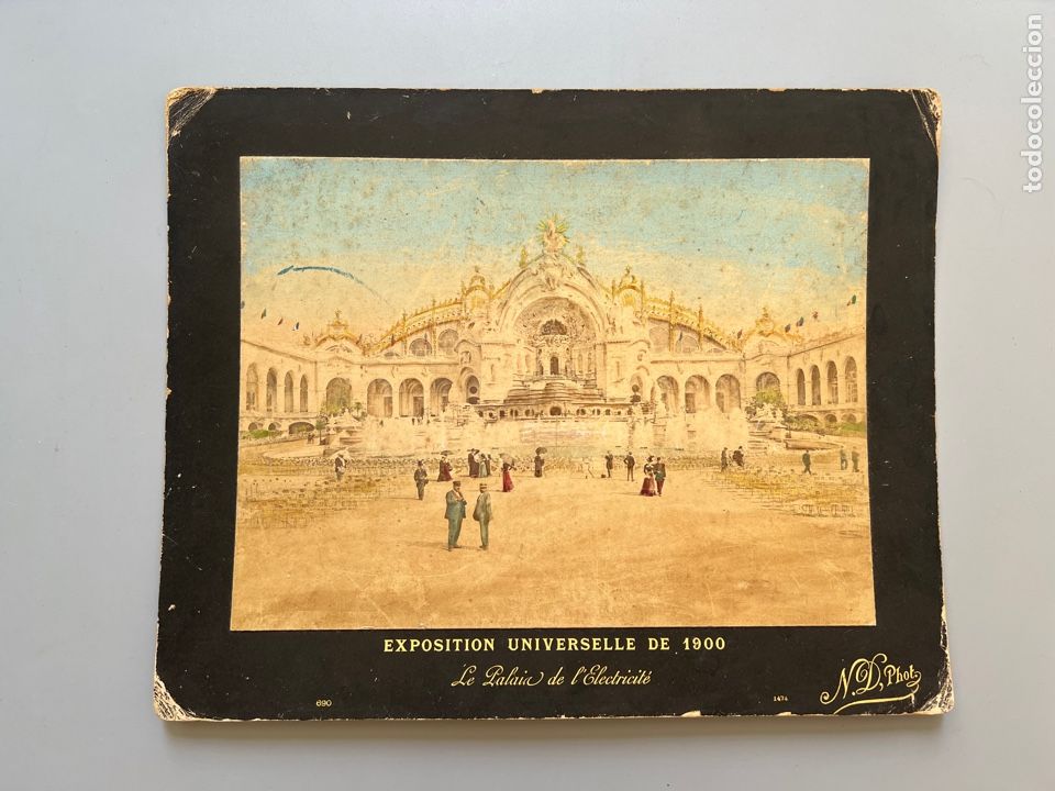 Antique Photography: ALB&Uacute;MINA LE PALAIS DE L'ELECTRICIT&Eacute;. Exposici&oacute;n Universal de Paris, 1900