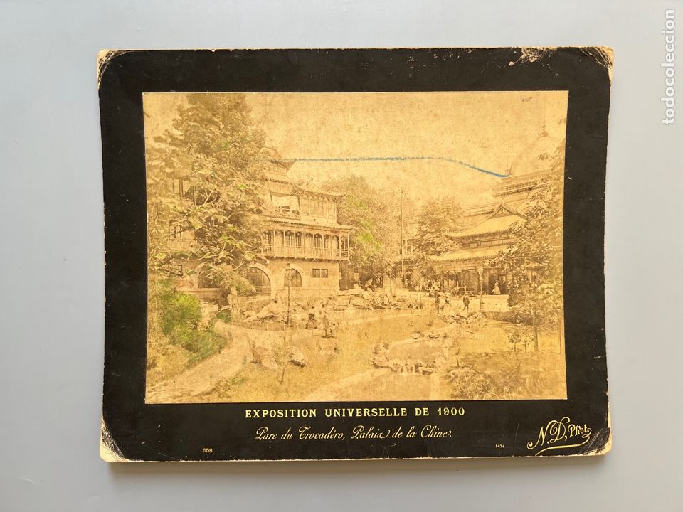 Antique Photography: ALB&Uacute;MINA TROCADERO PALACIO DE LA CHINA. Exposici&oacute;n Universal de Paris, 1900